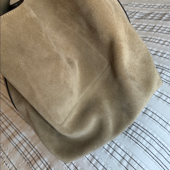 Toteme Tan Suede Hobo Bag - Picture 16 of 16